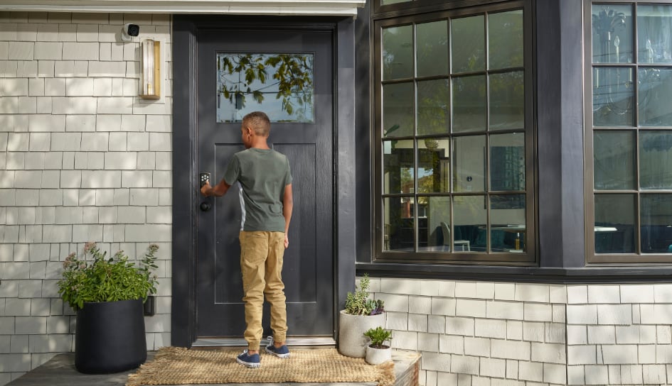 Vivint Smart Lock on home in Concord